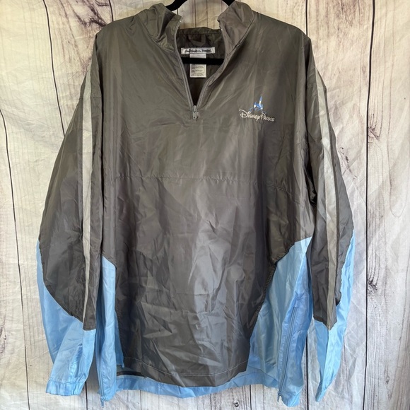 Disney Parks Walt Disney World Disneyland Windbreaker Jacket Size XL/XXL Unisex - Picture 1 of 10